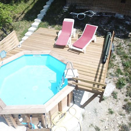 Chalet Sur Pilotis Avec Piscine Privee Lucéram Zewnętrze zdjęcie
