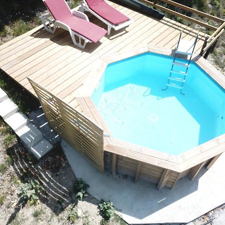 Chalet Sur Pilotis Avec Piscine Privee Lucéram Zewnętrze zdjęcie