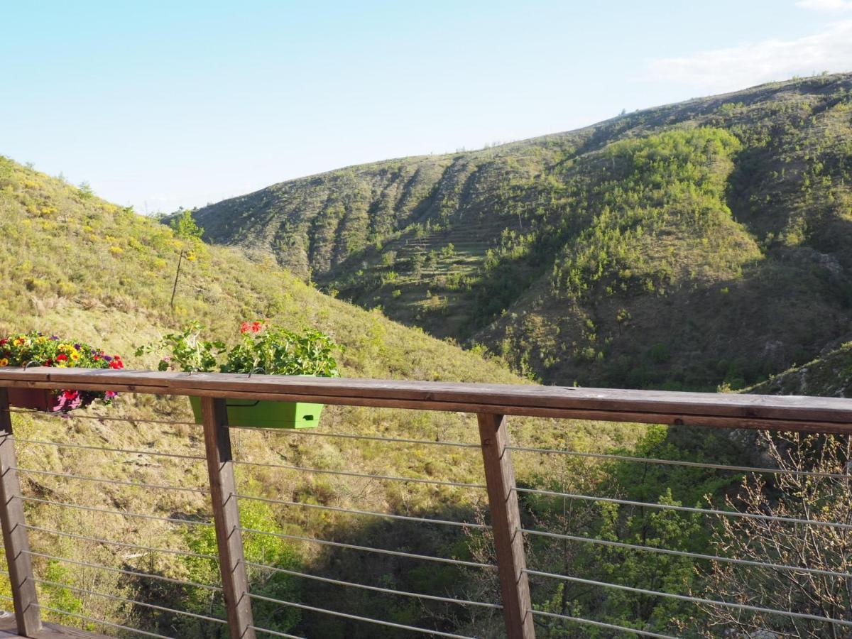 Chalet Sur Pilotis Avec Piscine Privee Lucéram Zewnętrze zdjęcie